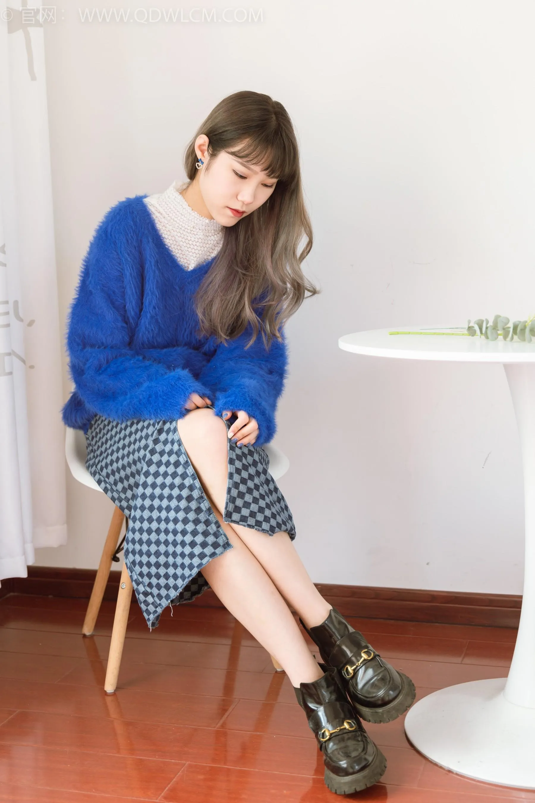 物恋传媒 NO.1507 依依-蓝色情怀 [140P]插图6